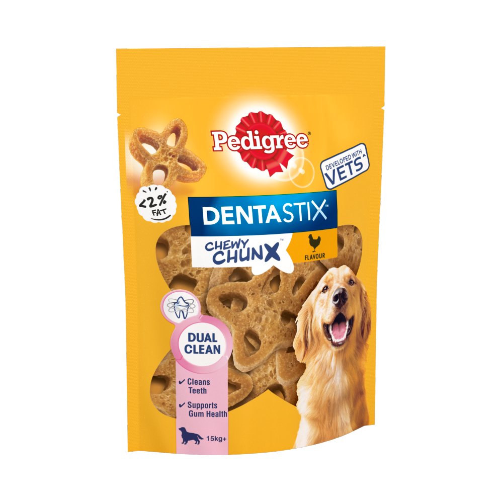 MASPedigree Dentastix Chewy Chunx Maxi Adult Dog Treats Chicken 68g-Food