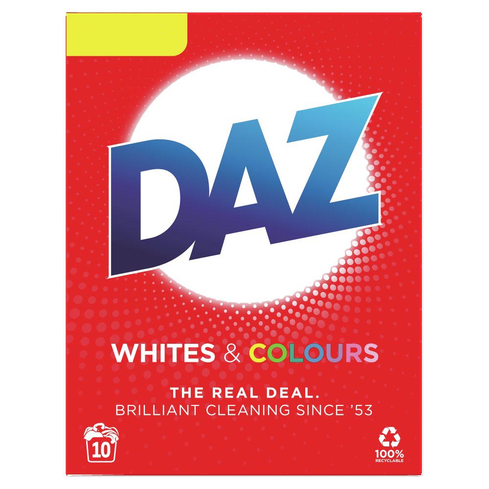 MASDaz Washing Powder Whites & Colours 10 Washes 650g-Food