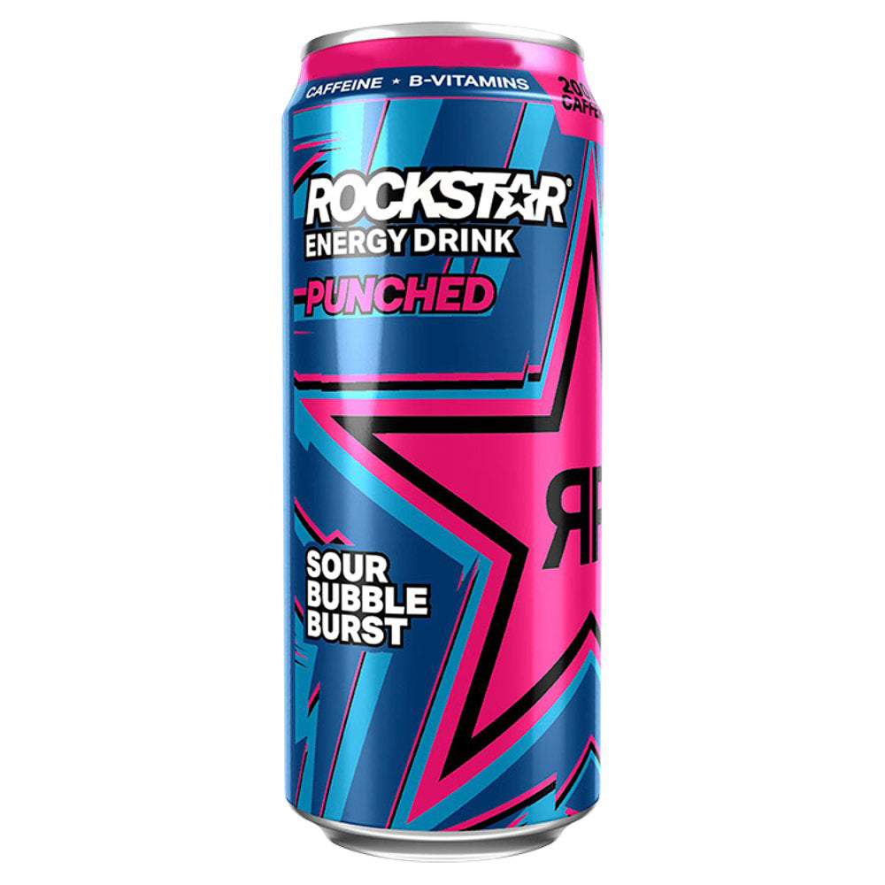 SKRockstar Punched Sour Bubbleburst 500ml Can-Food