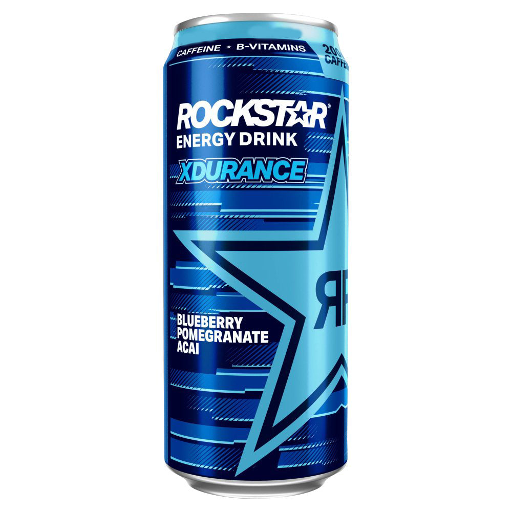 Rockstar Xdurance Blueberry, Pomegranate and Acai 500ml Can-Food