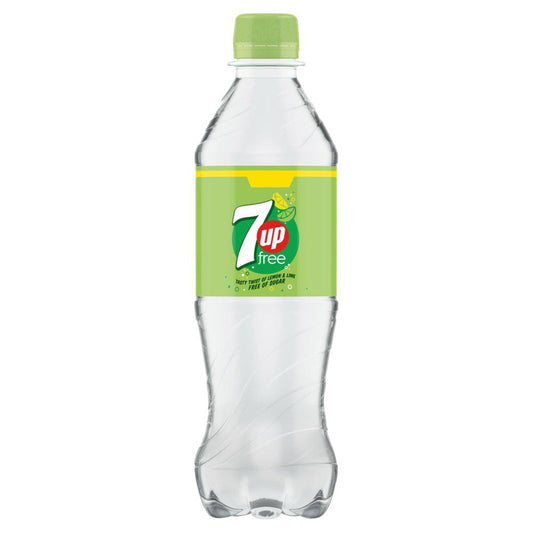 7UP Free Lemon & Lime Bottle 500ml