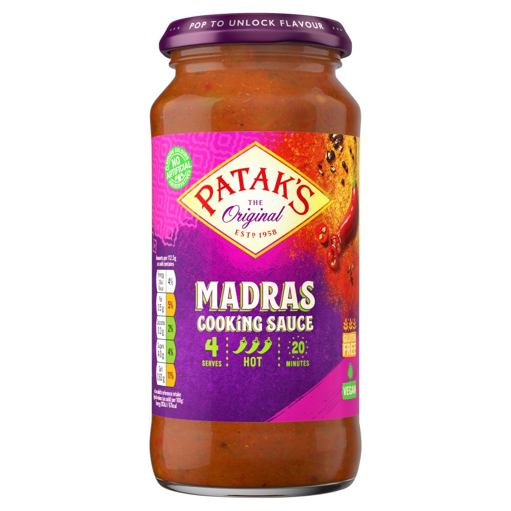 MASPatak's Madras Cooking Sauce 450g-Food