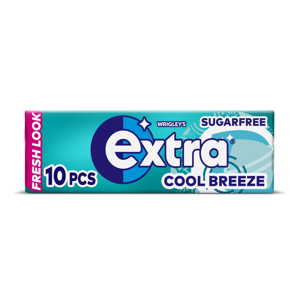 MASExtra Cool Breeze Chewing Gum Sugar Free 10 pieces-Food