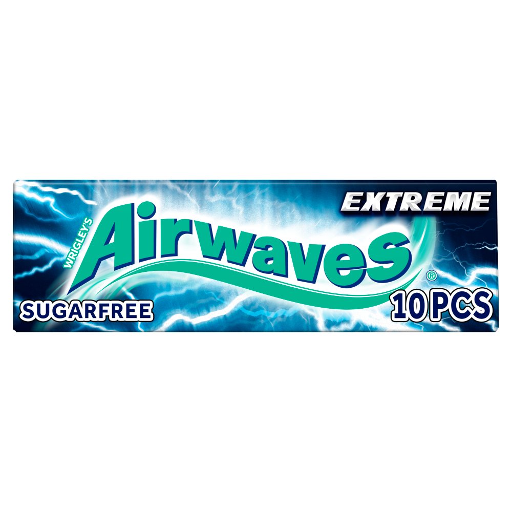 MASAirwaves Extreme Sugar Free Chewing Gum 10 Pieces-Food