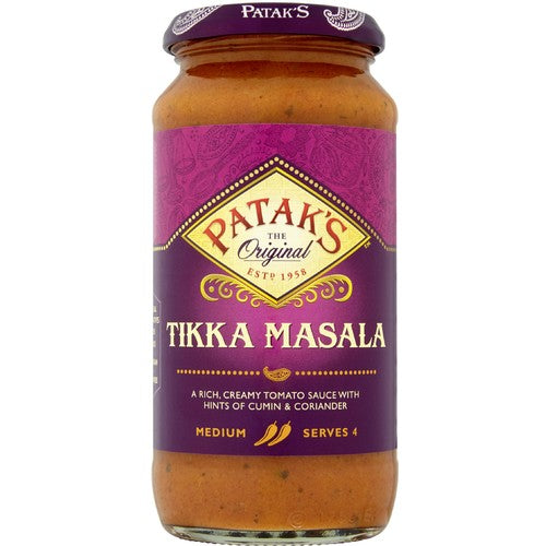 MASPatak's Original Tikka Masala Sauce 450g-Food