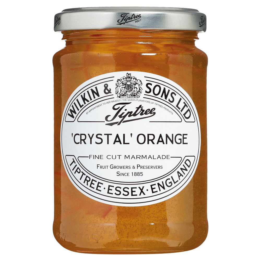 Wilkin & Sons Ltd Tiptree Crystal Orange Fine Cut Marmalade 454g-Food