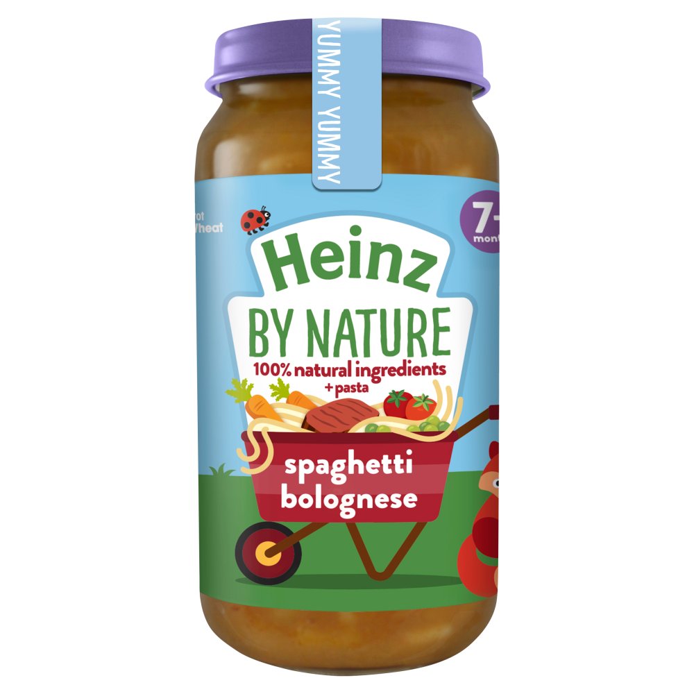 Heinz 7+ Months By Nature Spaghetti Bolognese 200g