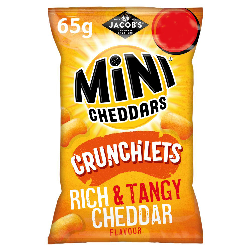 MASJacob's Mini Cheddars Crunchlets Cheddar Snacks 65g-Food