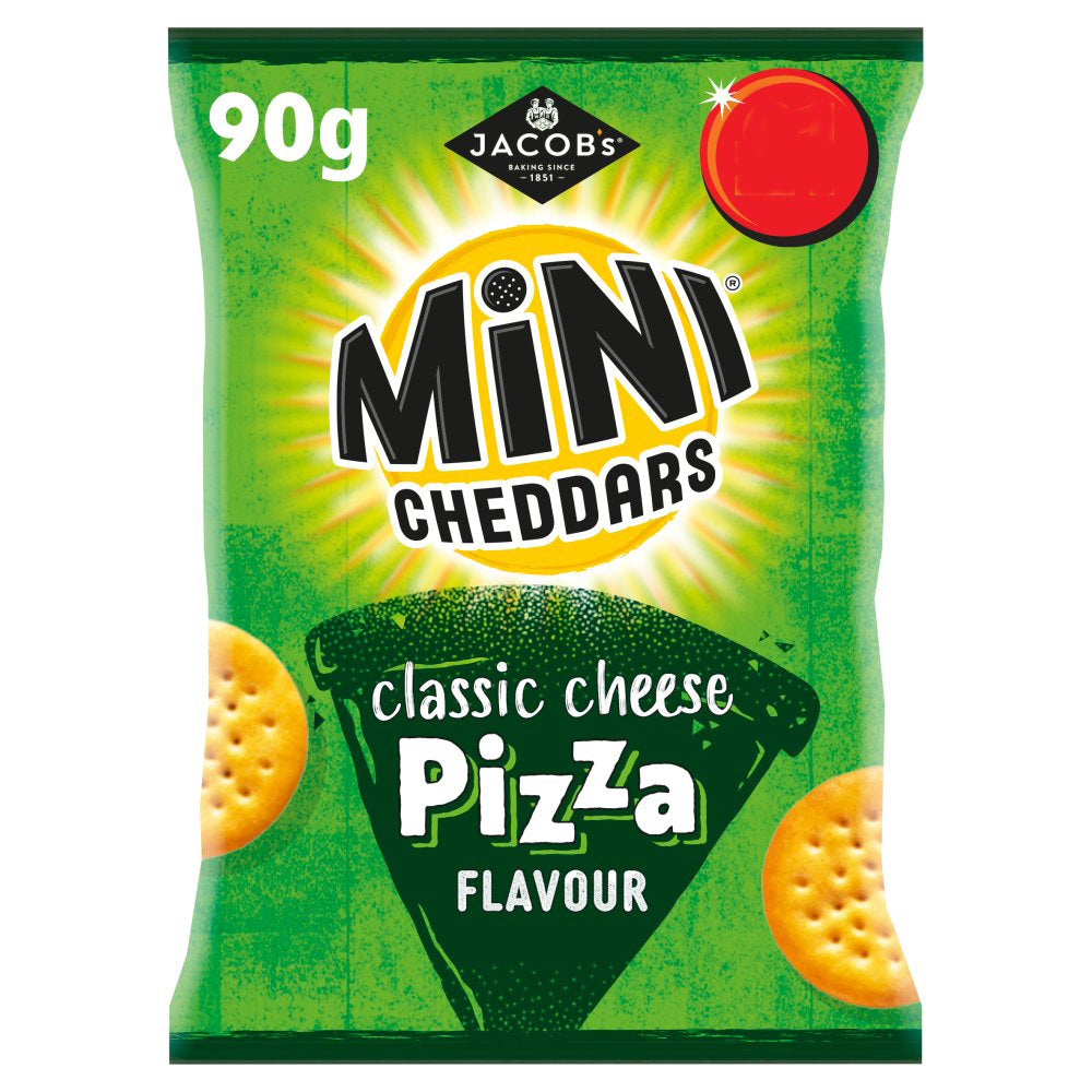 MASJacob's Mini Cheddars Classic Cheese Pizza 90g-Food