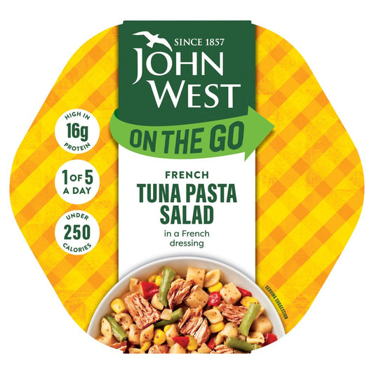John West On the Go French Tuna Pasta Salad 220g