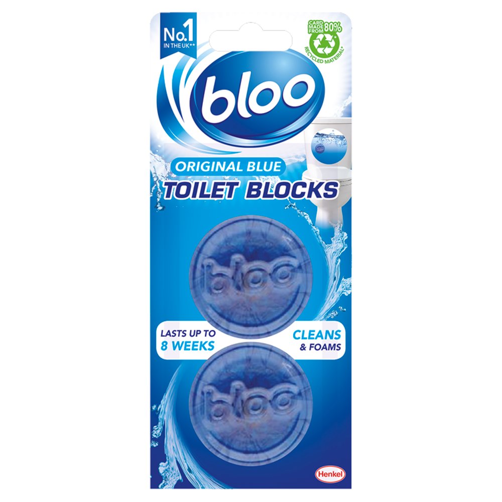 MASBloo Original Blue Toilet Blocks 38g-Food