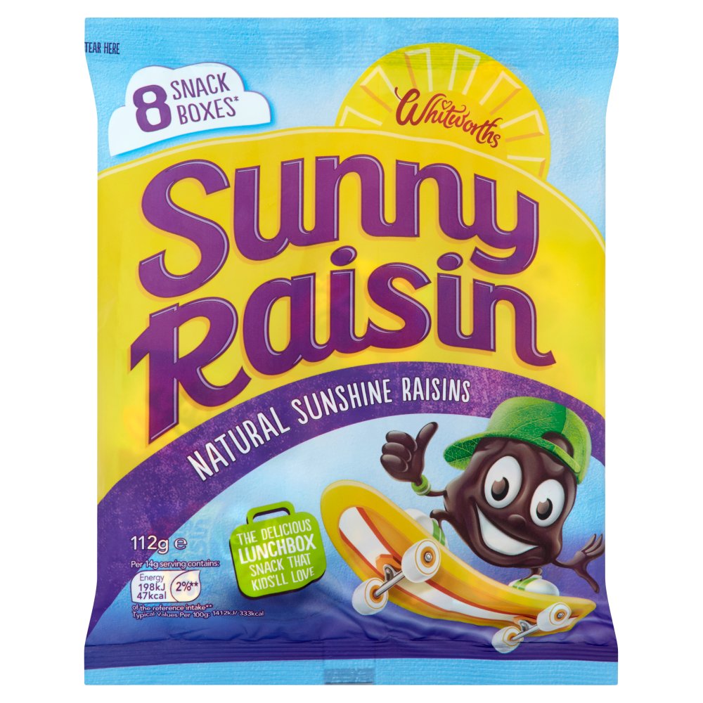 Whitworths Sunny Raisin 112g-Food
