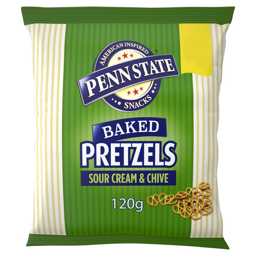 MASPenn State Sour Cream & Chive Pretzels 120g-Food