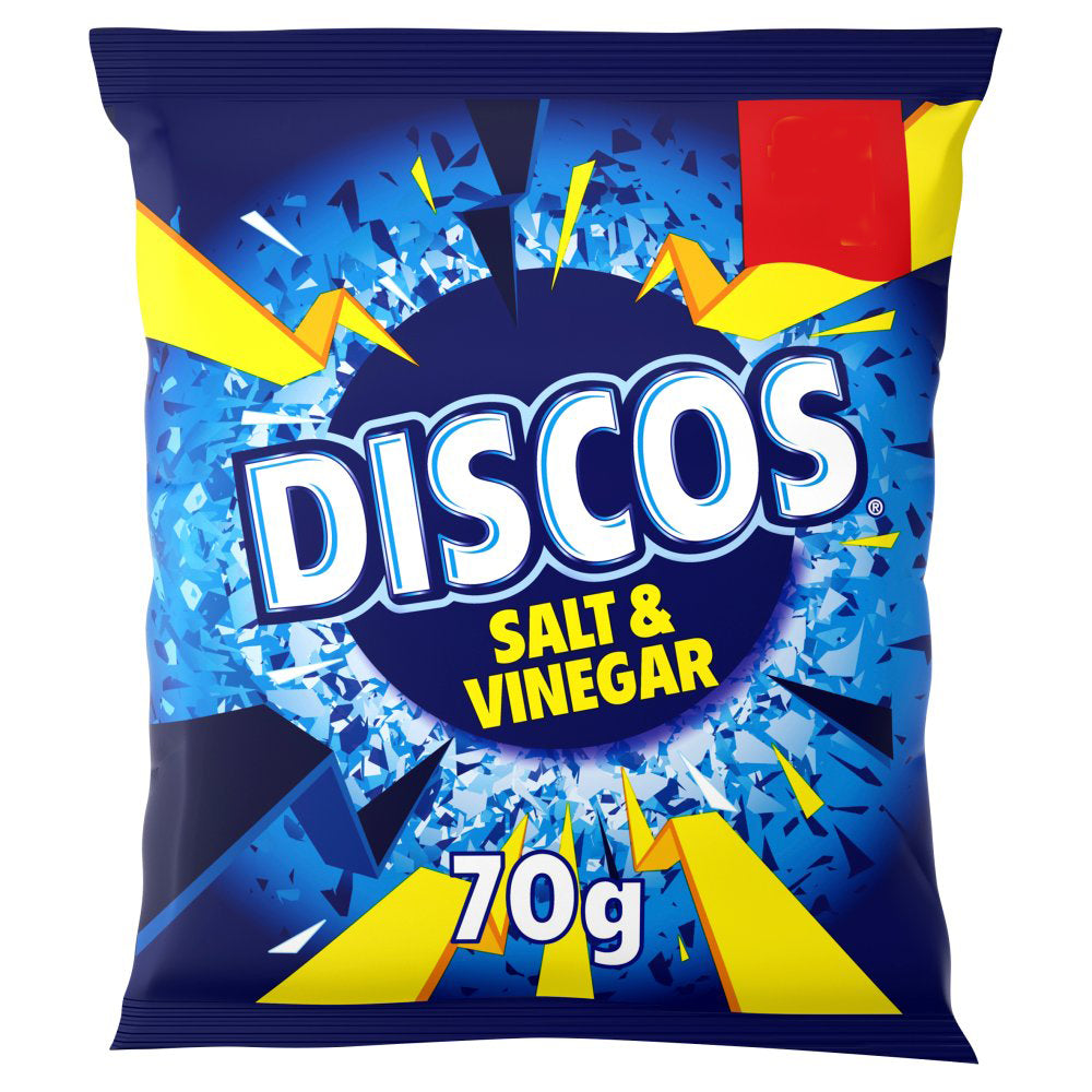 MASDiscos Salt & Vinegar Crisps 70g-Food