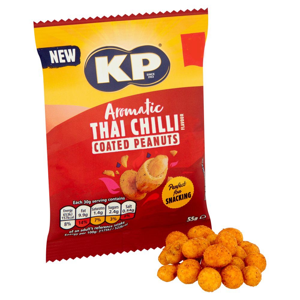 MASKP Aromatic Thai Chilli Coated Peanuts 55g-Food
