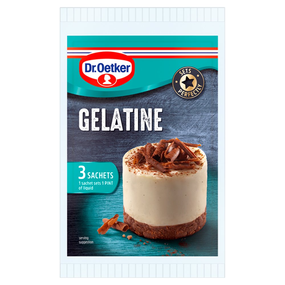 MASDr. Oetker Gelatine Sachet 3 x 12g-Food