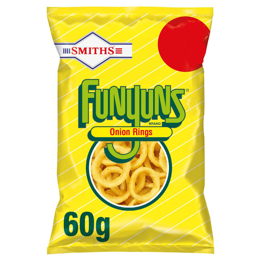 Smiths Funyuns Onion Rings Snacks 60g-Food