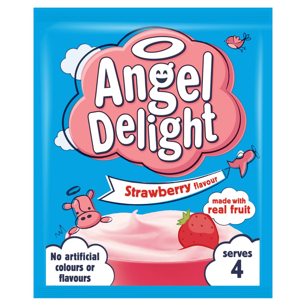 MASAngel Delight Strawberry Instant Dessert 59g-Food