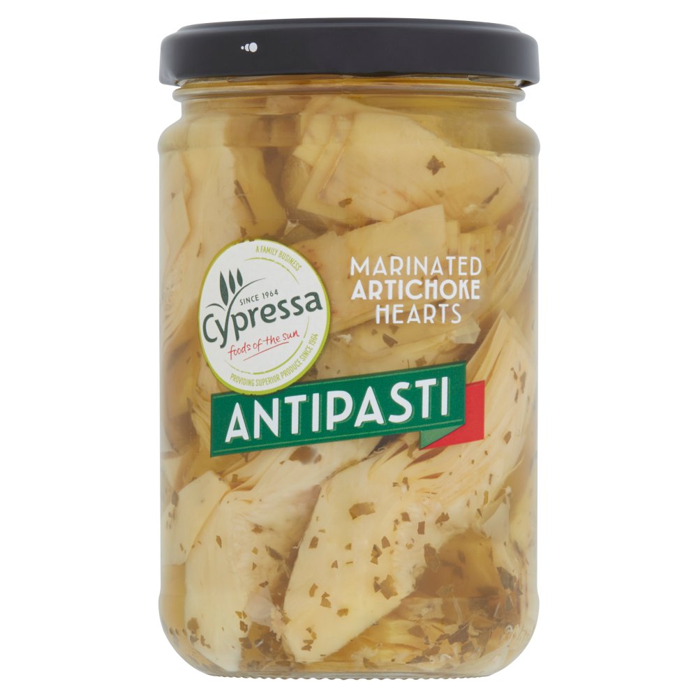 MASCypressa Antipasti Marinated Artichoke Hearts 280g-Food
