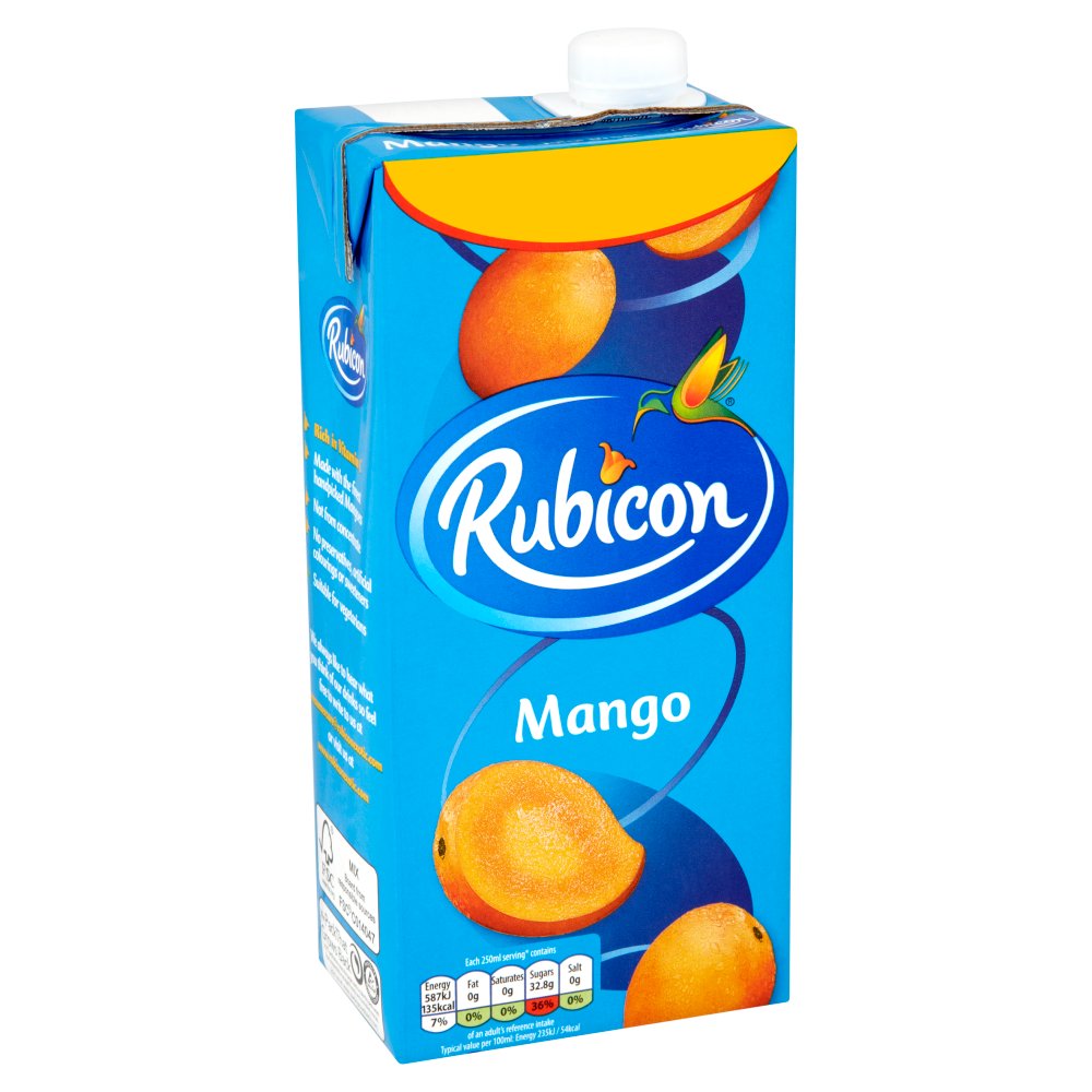 Rubicon Still Mango Juice Drink 1L