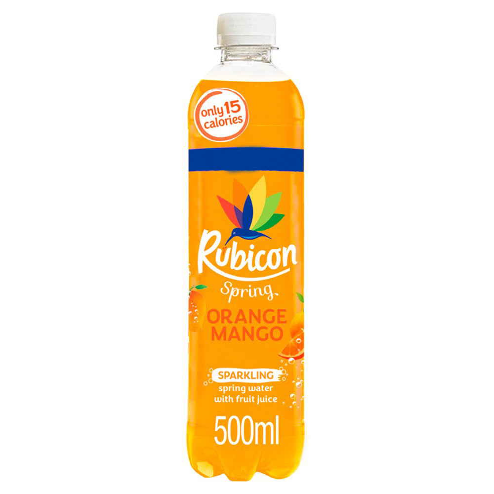 Rubicon Sparkling Spring Water with Fruit Juice 500ml-Food