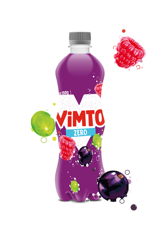 Vimto Sparkling Mango, Strawberry & Pineapple 500ml