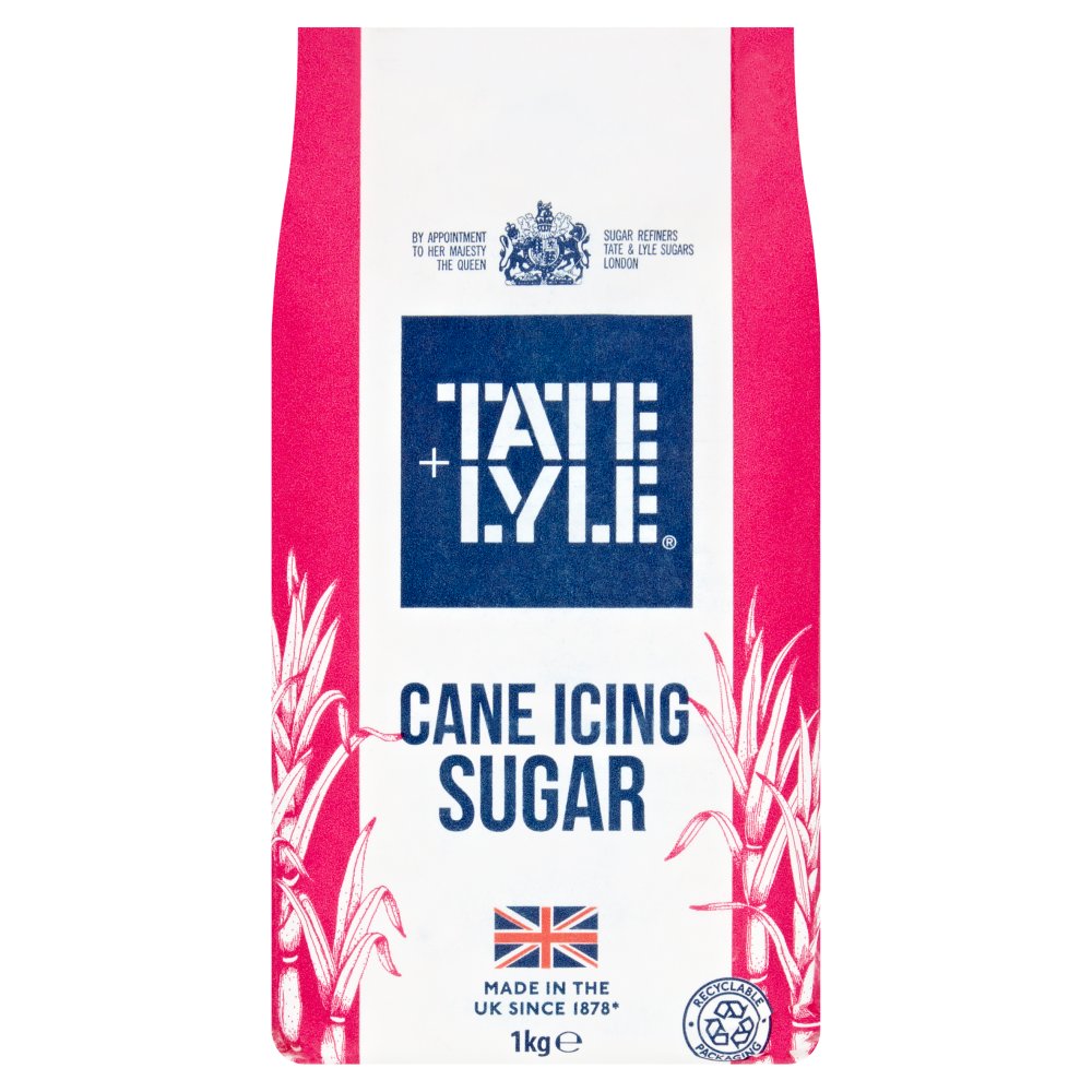 Tate & Lyle Cane Icing Sugar 1kg-Food