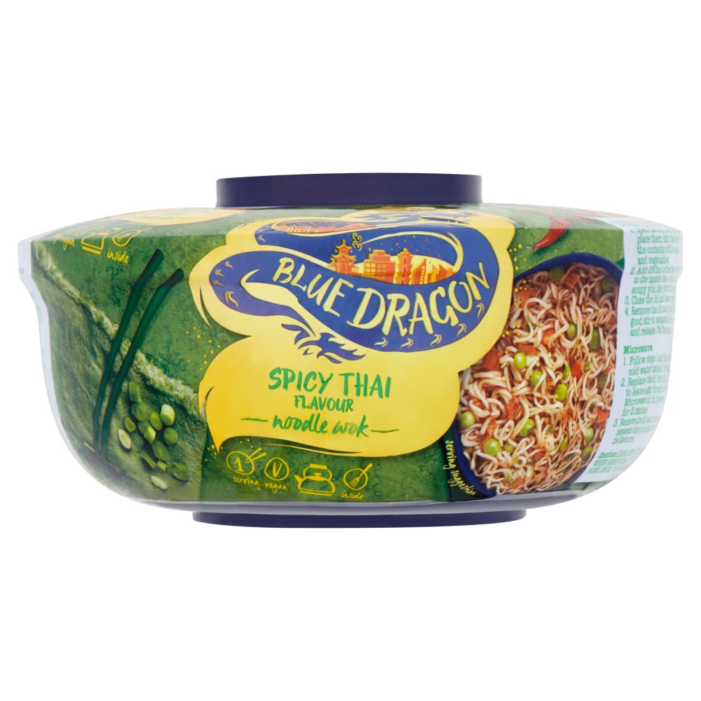 MASBlue Dragon Spicy Thai Flavour Noodle Wok 67g-Food