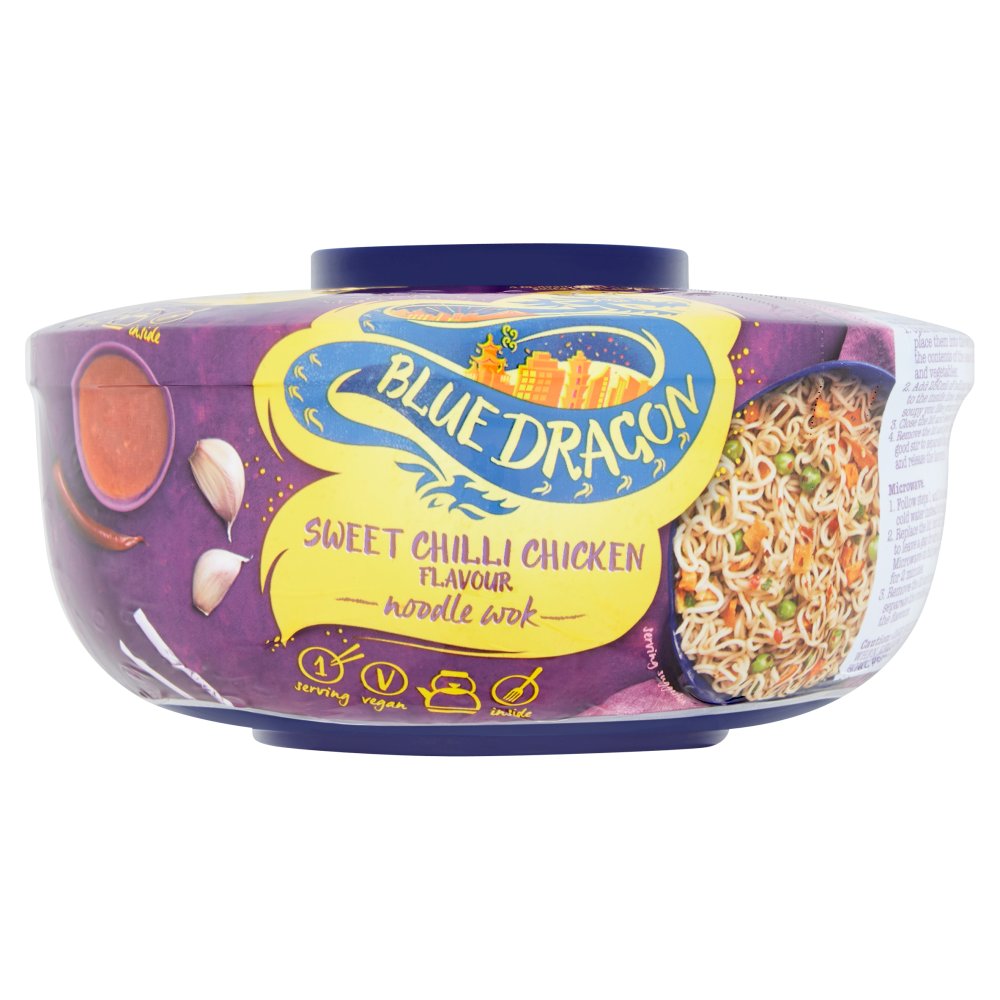 Blue Dragon Sweet Chilli Chicken Flavour Noodle Wok 67g