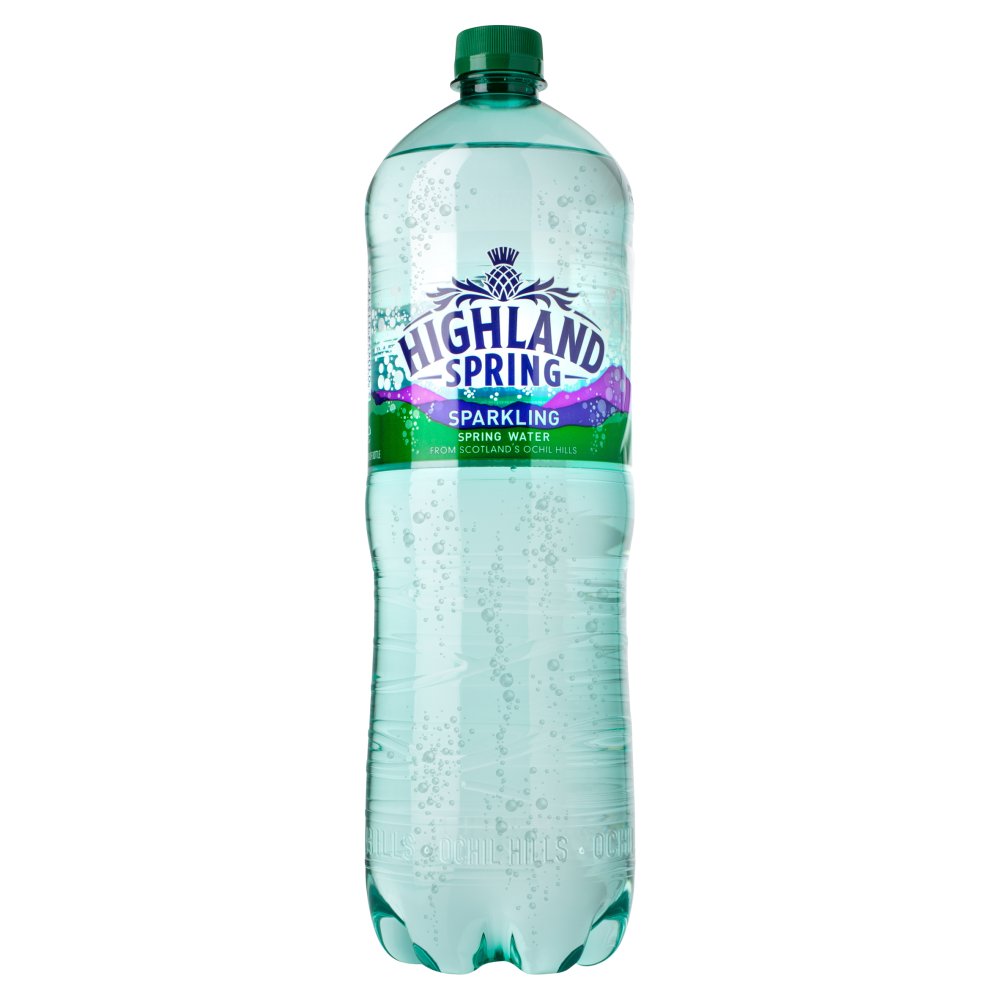 Highland Spring Sparkling Spring Water 1.5L Case of 12
