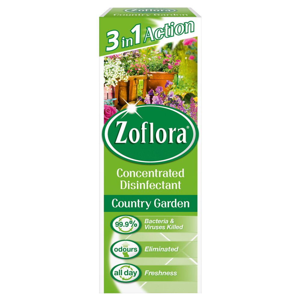 Zoflora 3 in 1 Action Concentrated Disinfectant Country Garden 120ml-Food