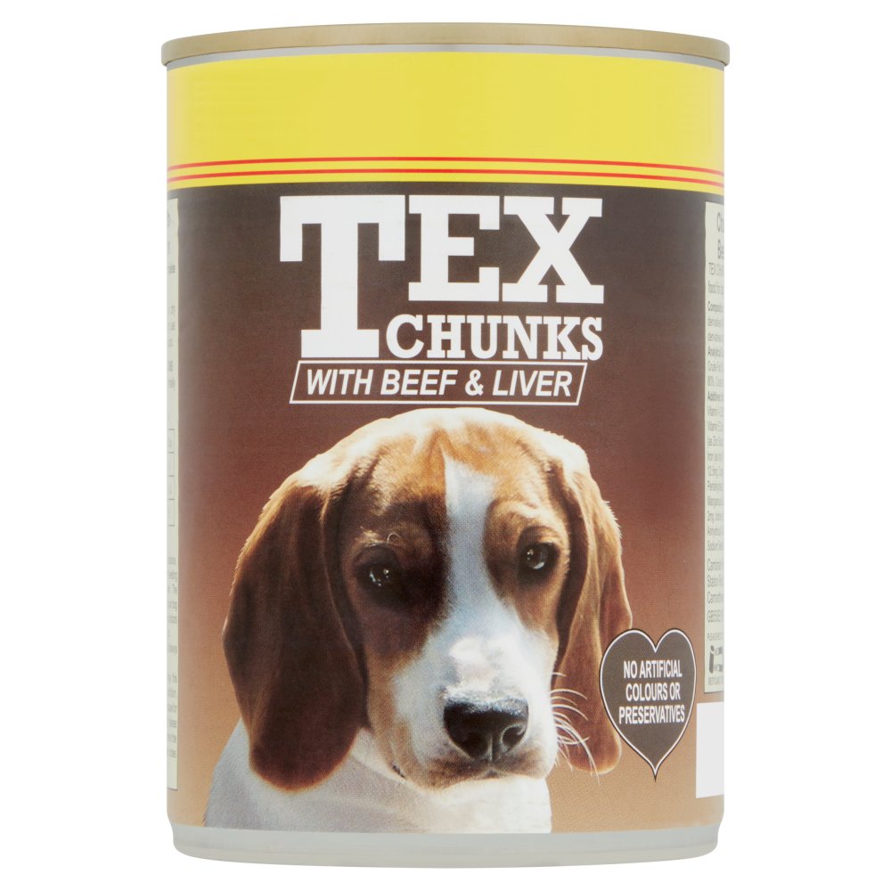 Tex Chunks with Beef & Liver 400g-Food