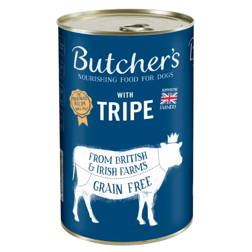 MASButcher's Tripe Dog Food Tin 1200g-Food