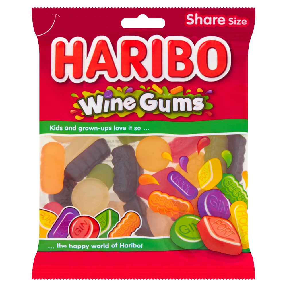 MASHARIBO Wine Gums Bag 160g-Food