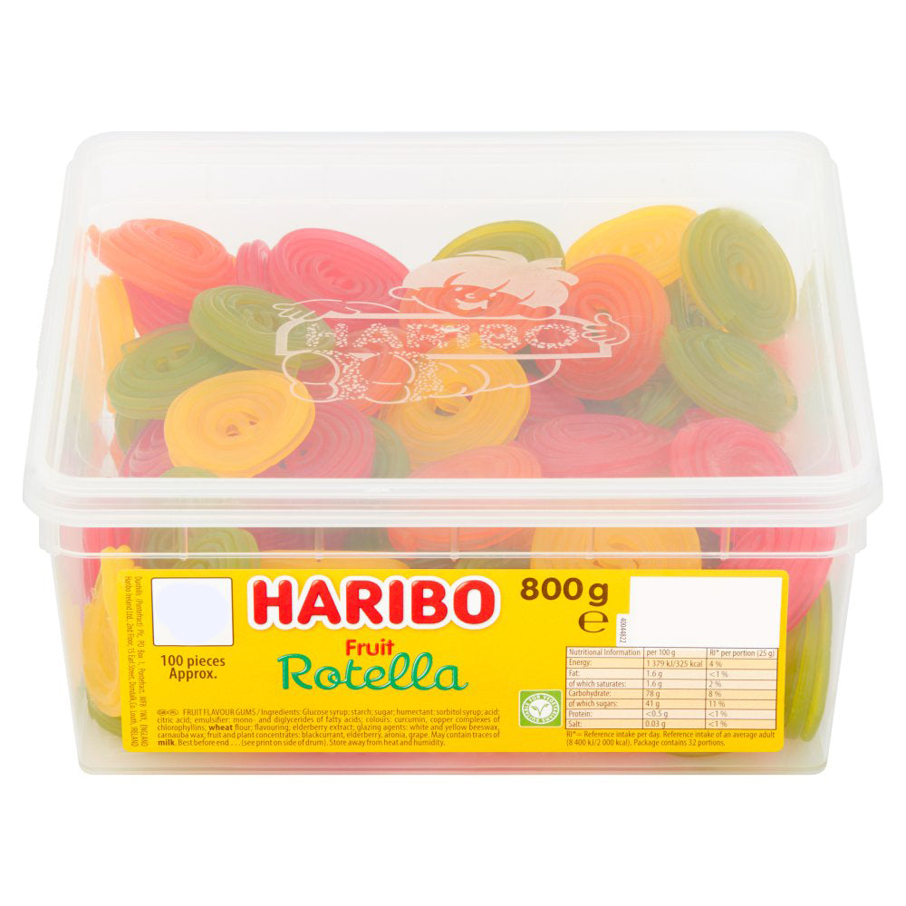 HARIBO Fruit Rotella 800g-Food