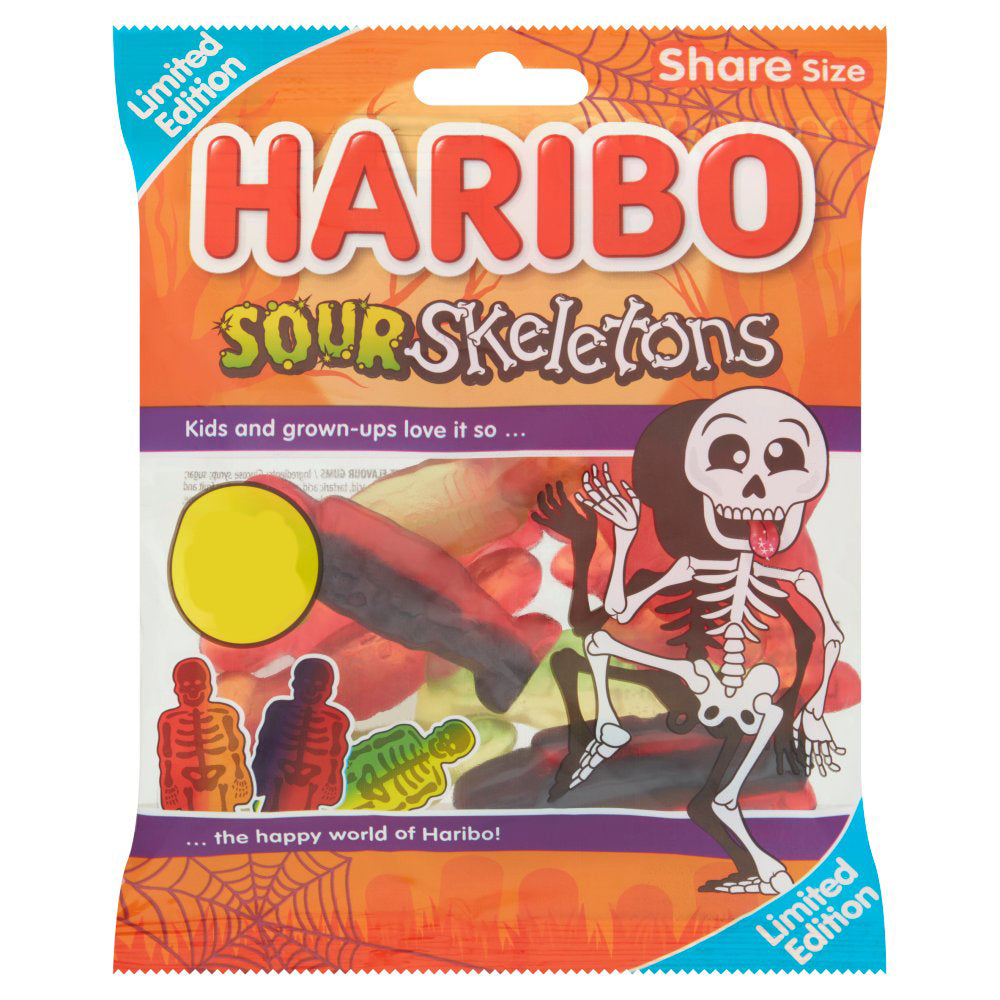 MASHARIBO Limited Edition Sour Skeletons 140g-Food