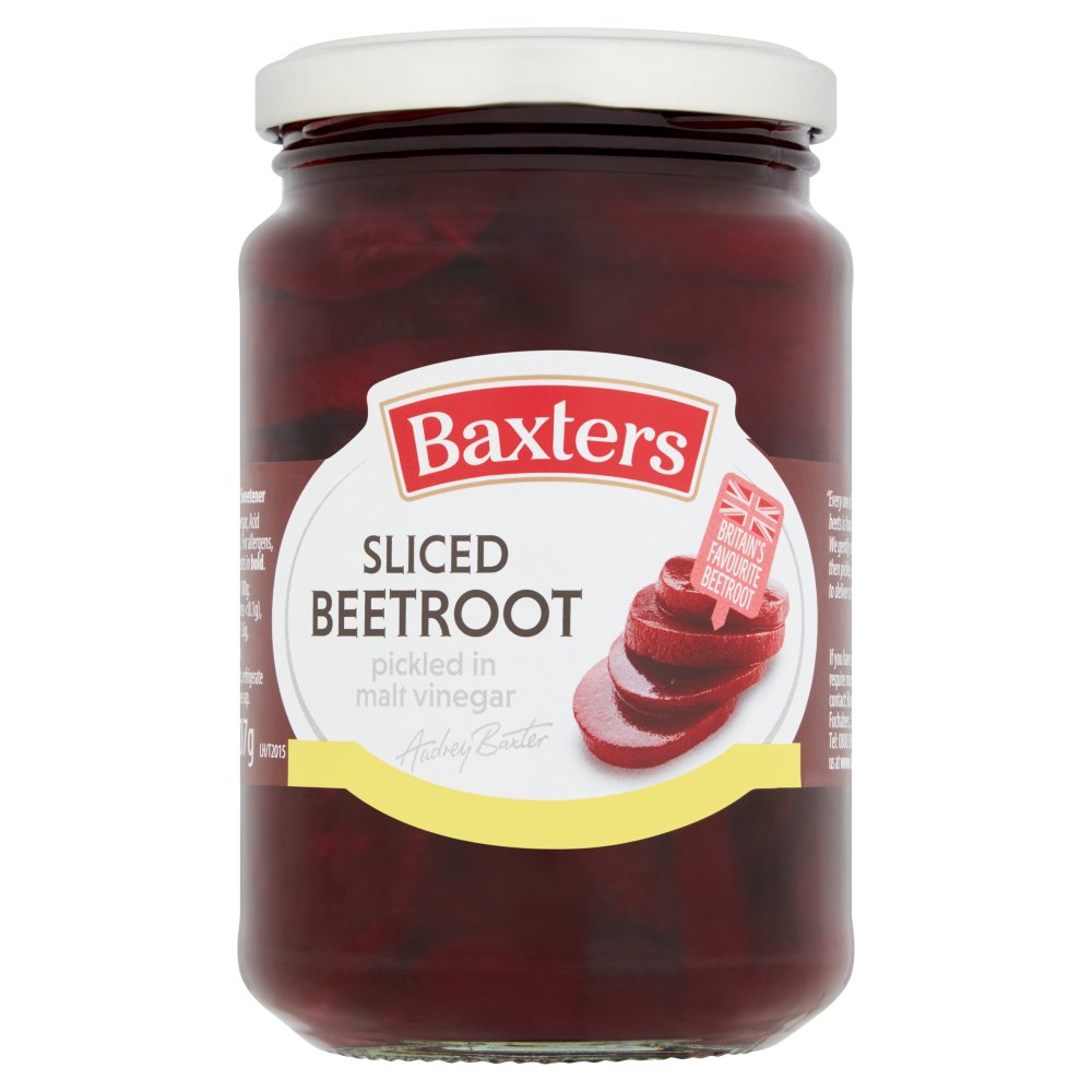 Baxters Sliced Beetroot Pickled in Malt Vinegar 340g