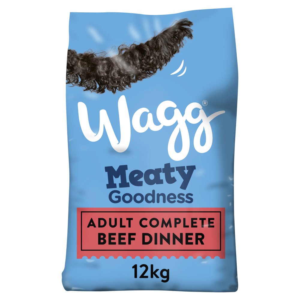 Wagg Meaty Goodness Adult Complete Beef Dinner 12kg-Food