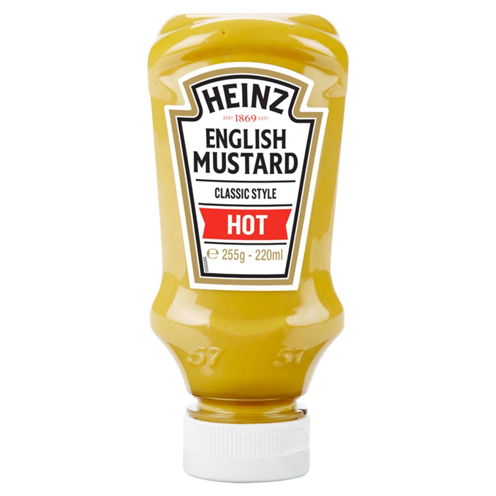 MASHeinz English Mustard Classic Style Hot 255g-Food