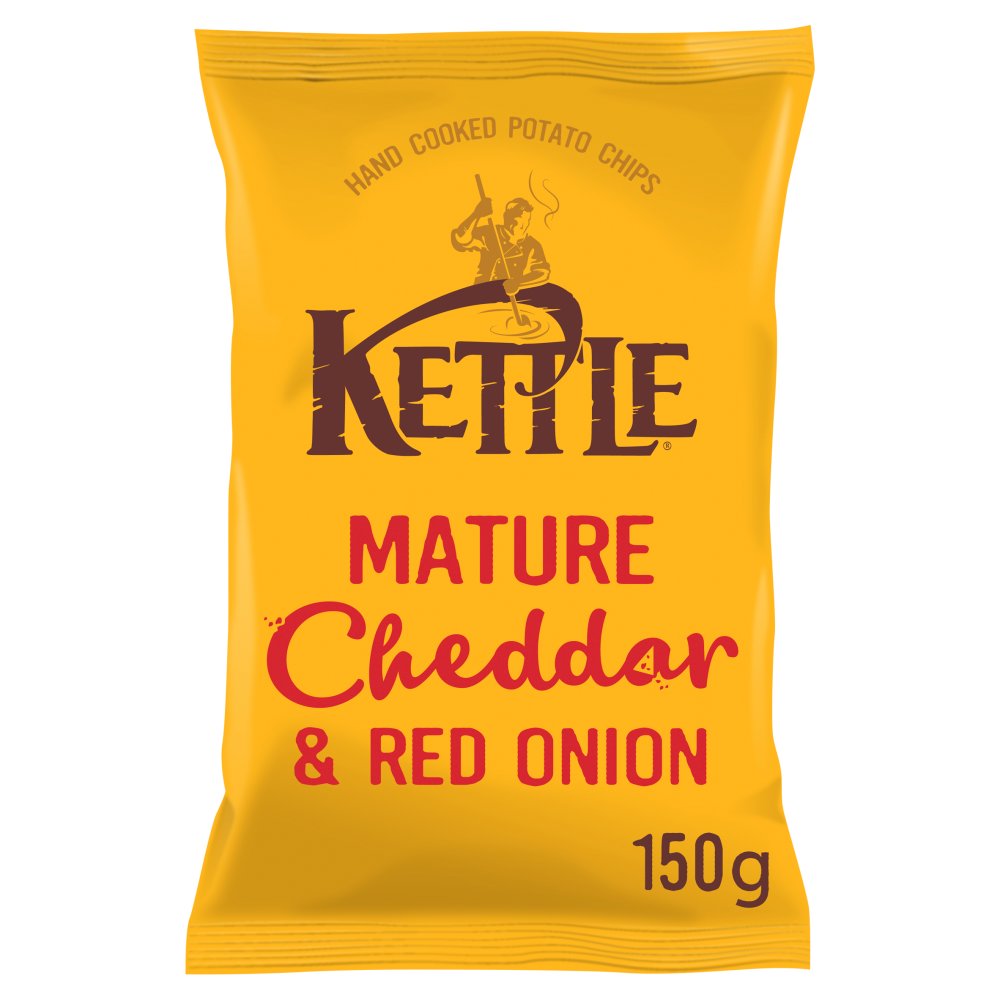 MASKETTLE® Chips Mature Cheddar & Red Onion 150g-Food