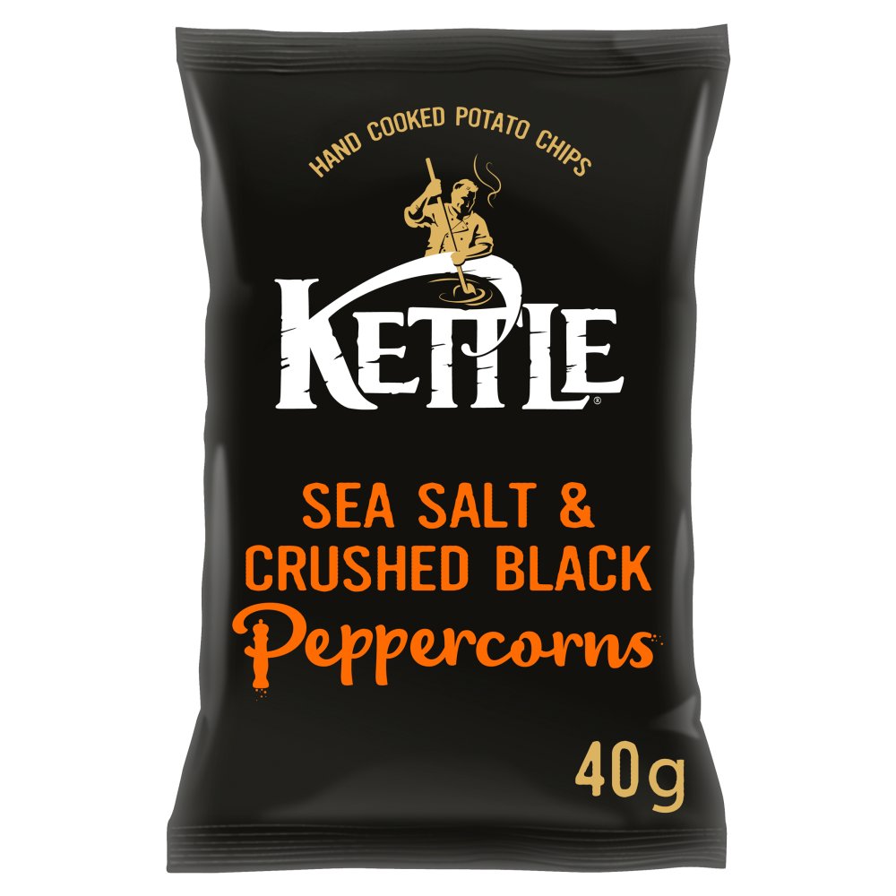 MASKETTLE® Chips Sea Salt & Crushed Black Peppercorns 40g-Food