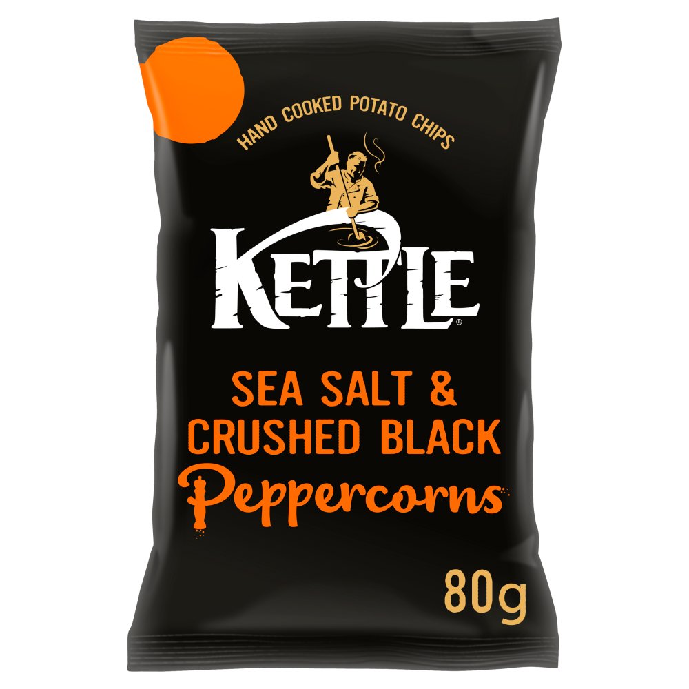 MASKETTLE® Chips Sea Salt & Crushed Black Peppercorns 80g-Food
