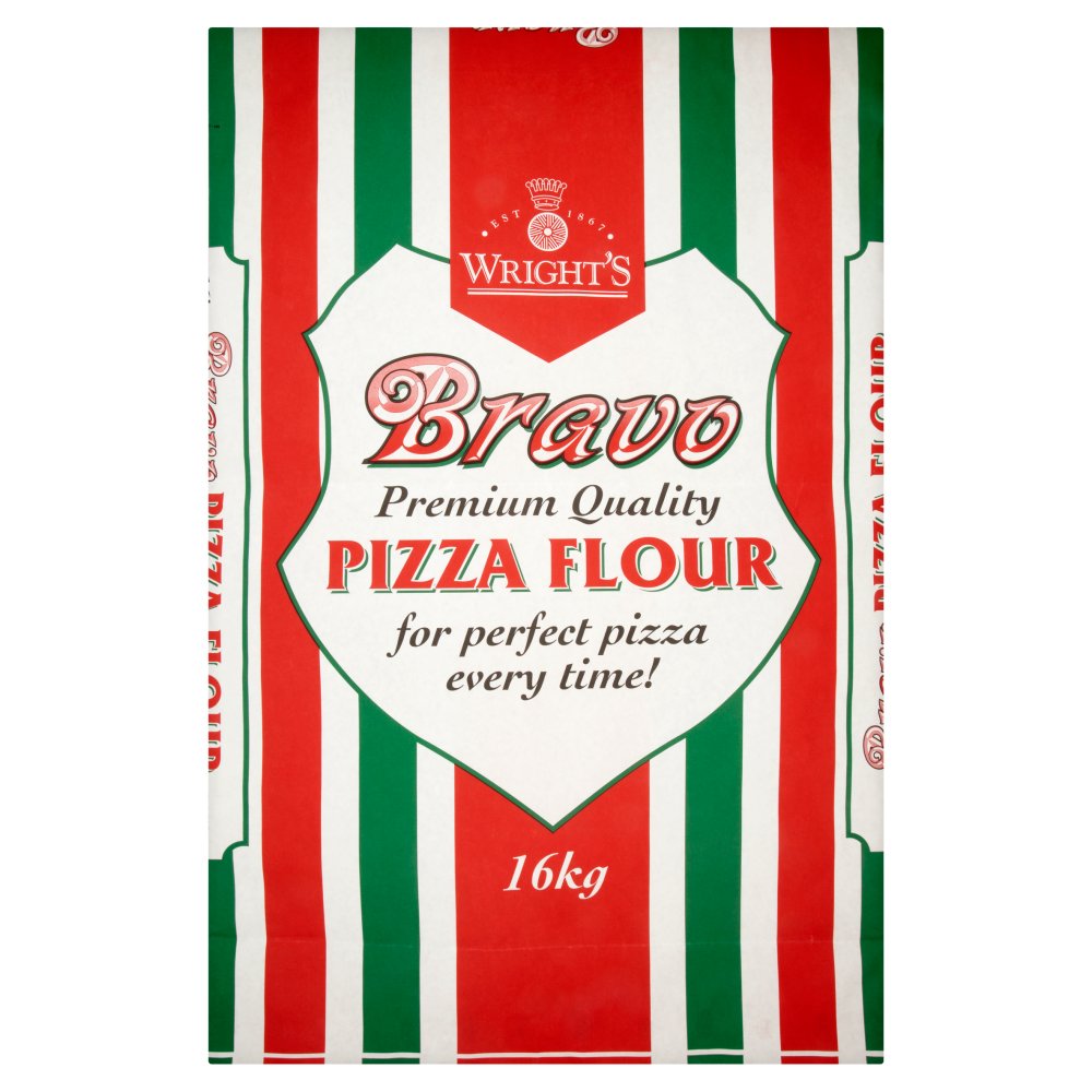 Wright's Bravo Pizza Flour 16kg-Food