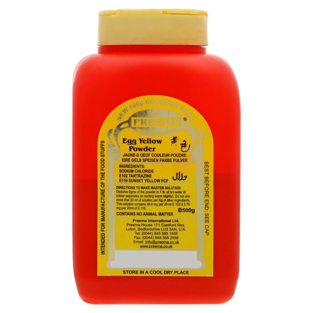MASPreema Egg Yellow Powder 500g-Food