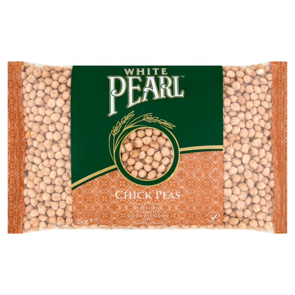 White Pearl Chick Peas 2kg-Food