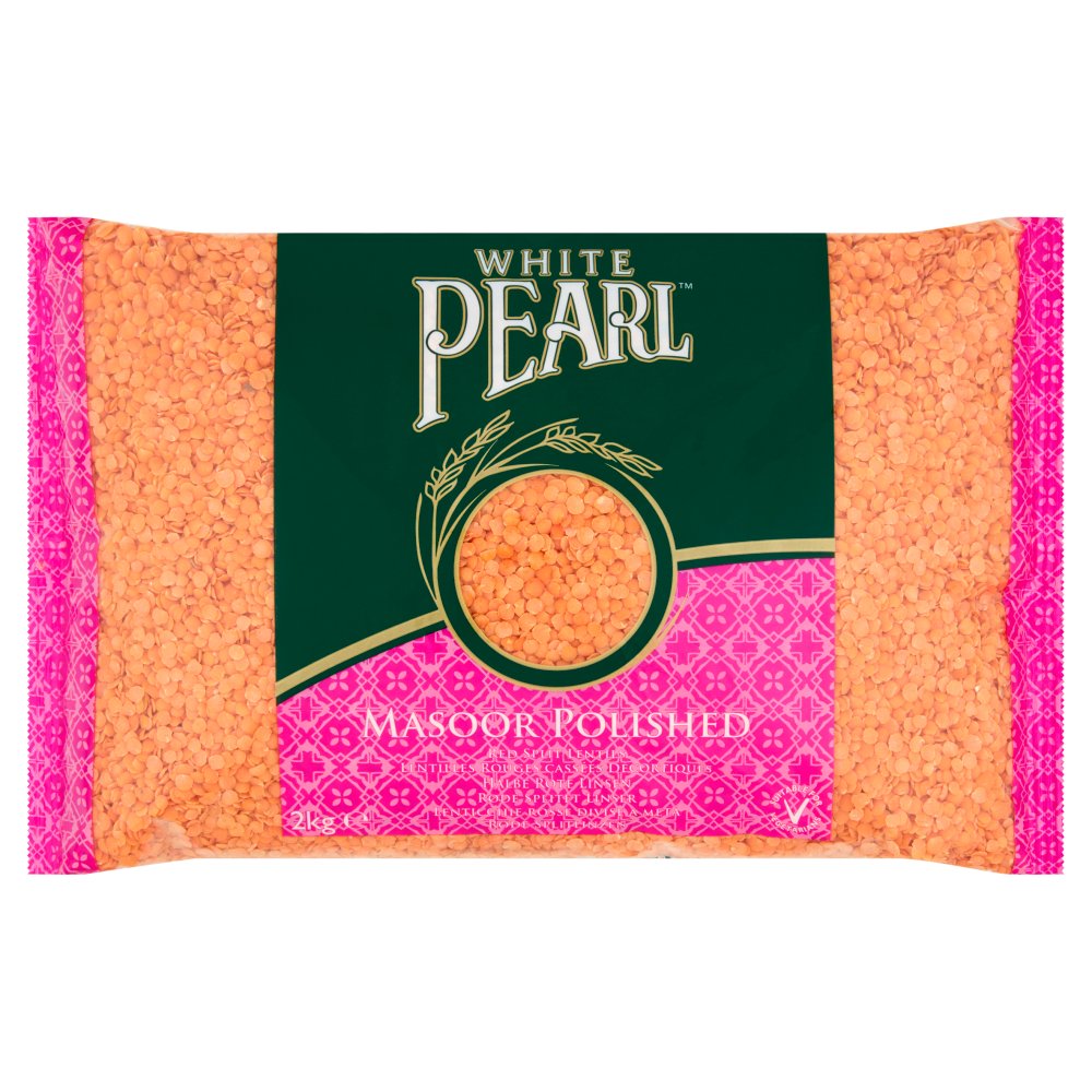 White Pearl Masoor Polished 2kg-Food