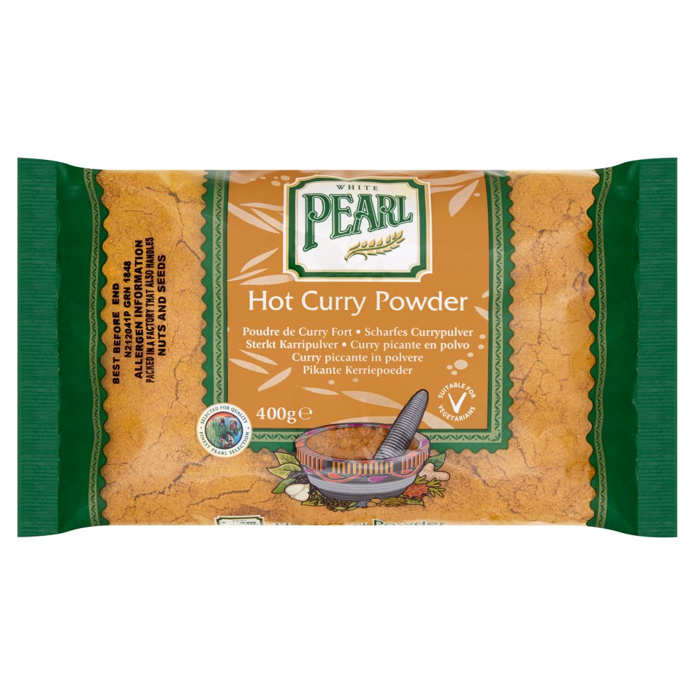 White Pearl Hot Curry Powder 400g-Food