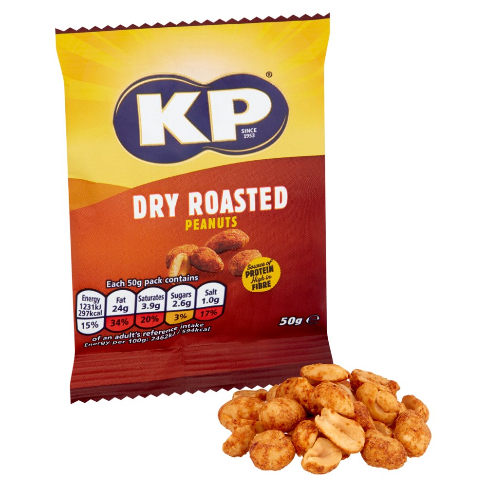 MASKP Dry Roasted Peanuts 50g-Food