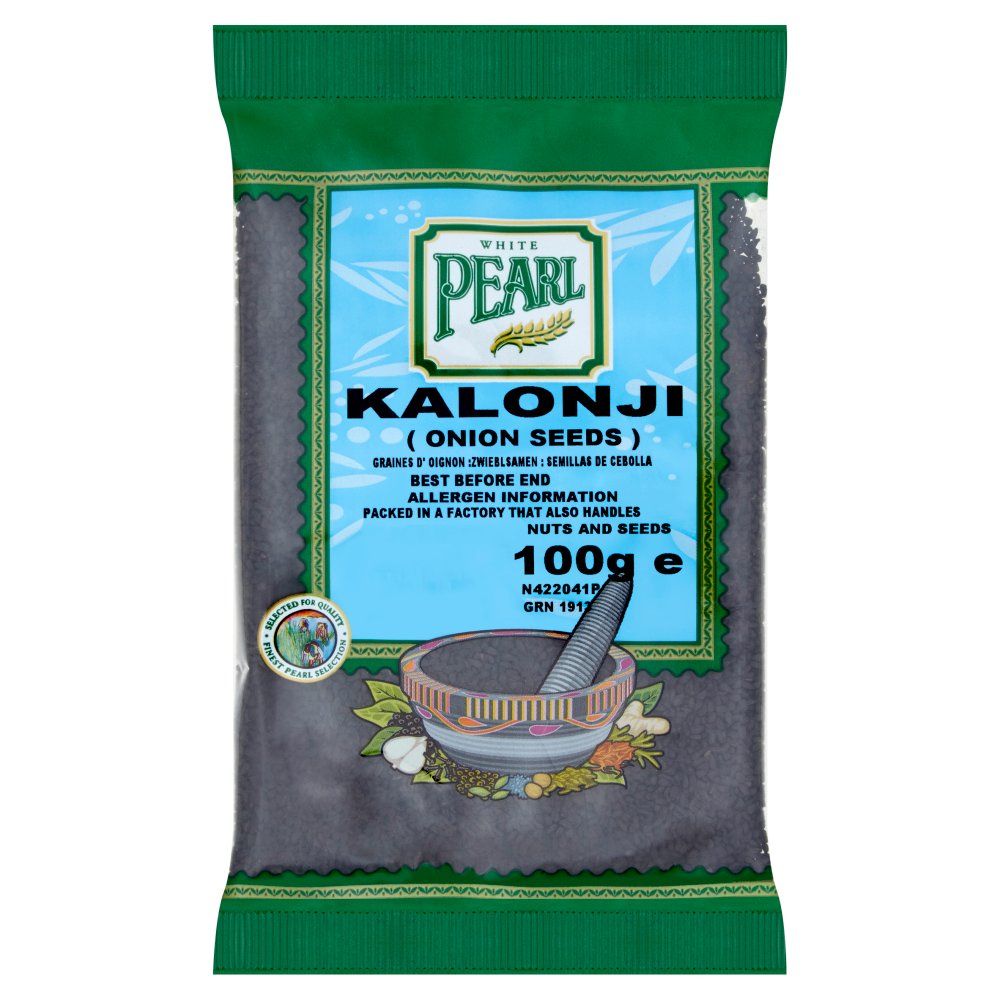 White Pearl Kalonji Onion Seeds 100g-Food