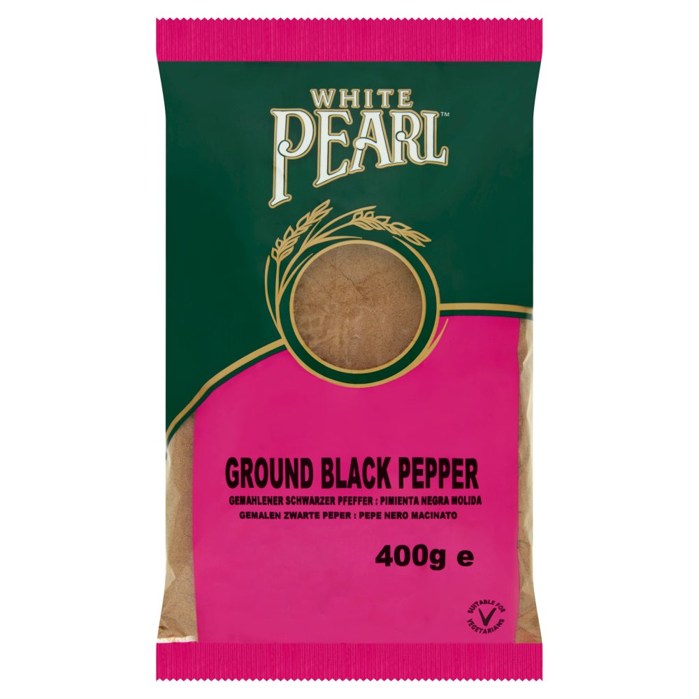White Pearl Ground Black Pepper 400g-Food